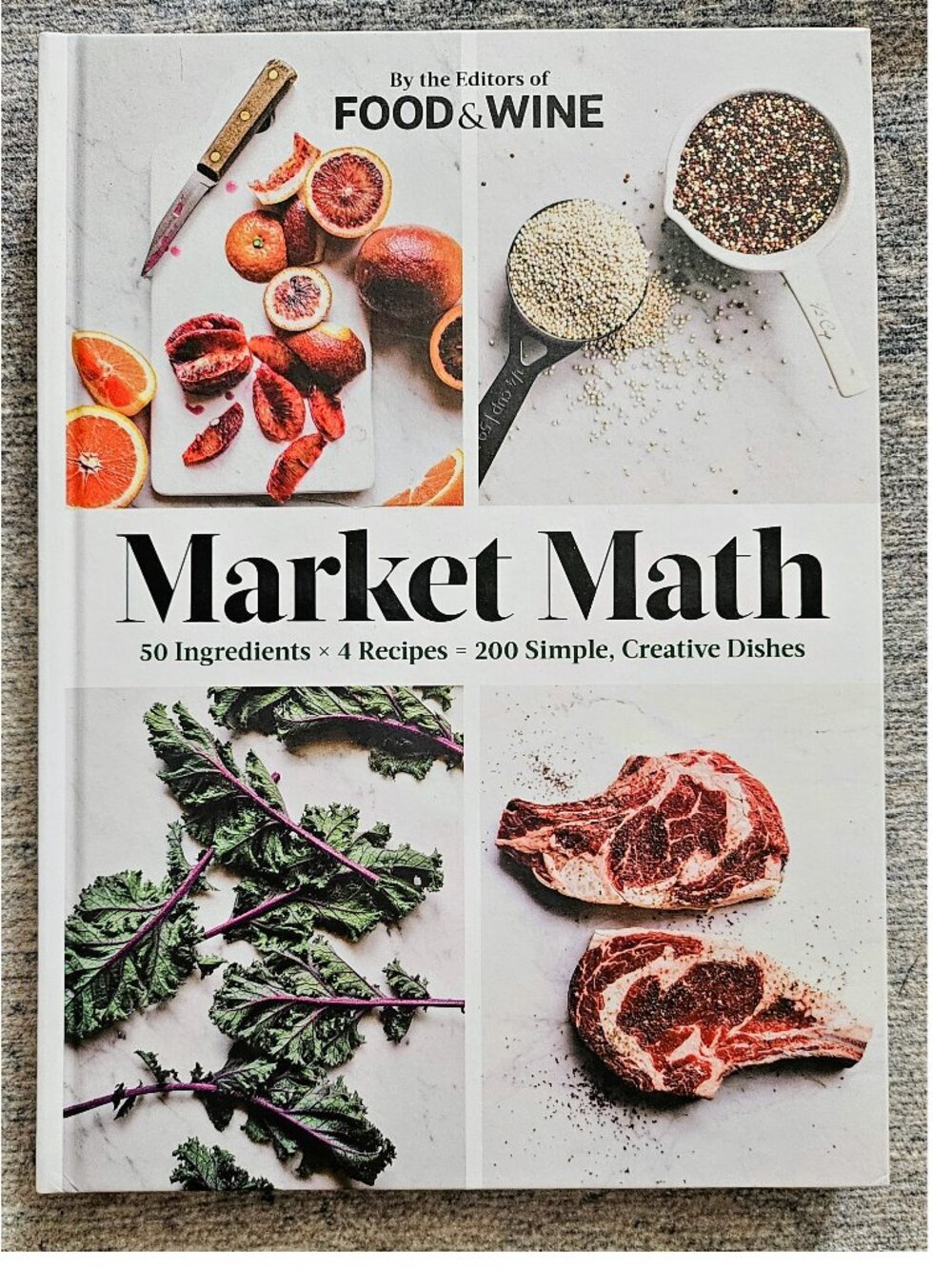 Market Math by the Editors of Food & Wine, signed by the Editor-in-Chief